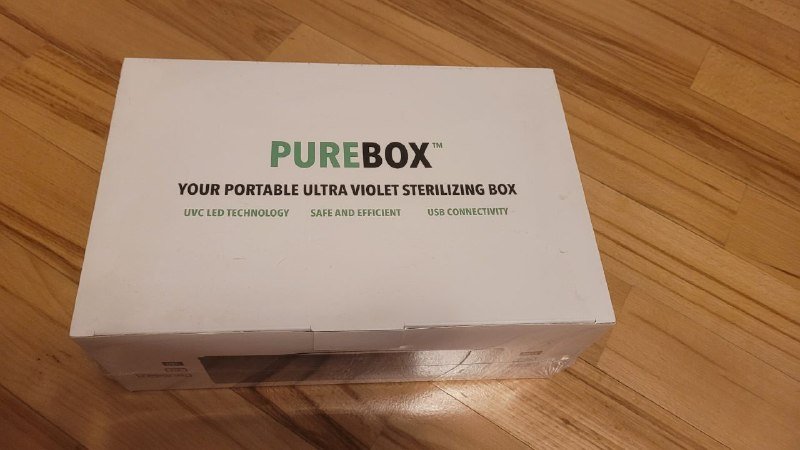 УФ-стерилизатор PureBox UVC LED портативный 3