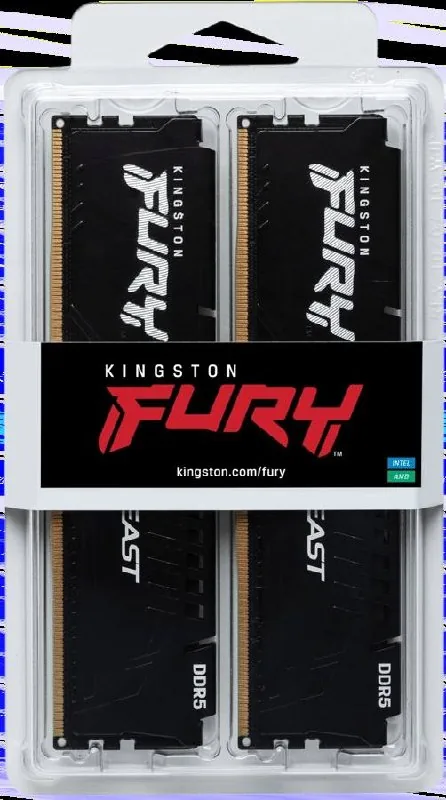 Оперативная память Kingston FURY Beast DDR5-6000 32 ГБ 1