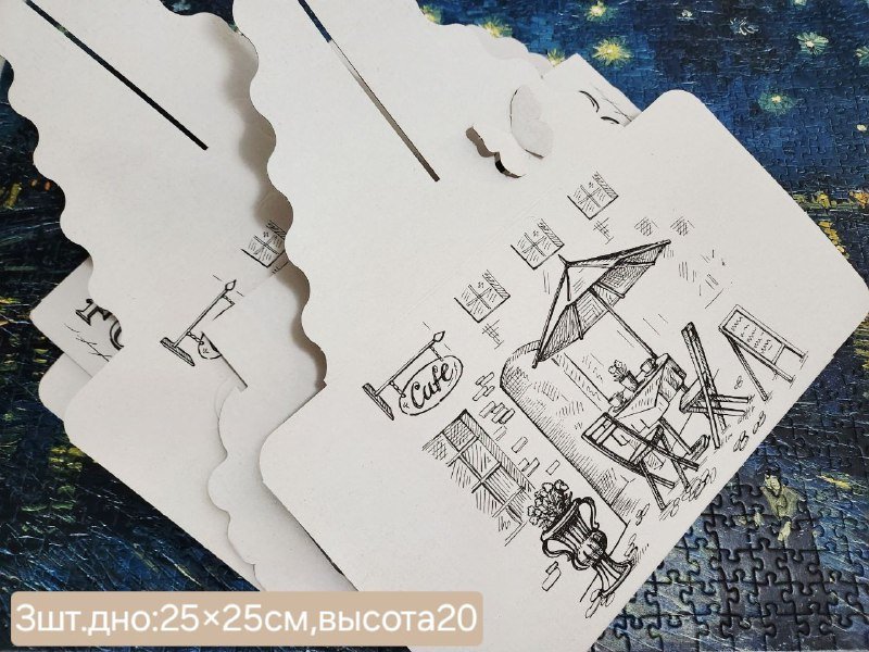 Кондитерские упаковки и подложки новые 4