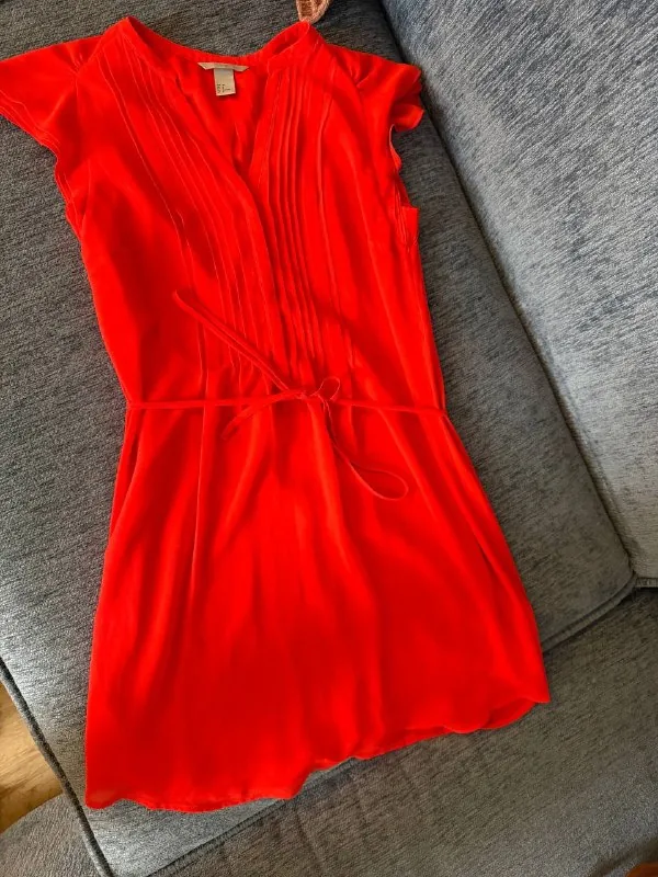 Платье шифон H&M 1