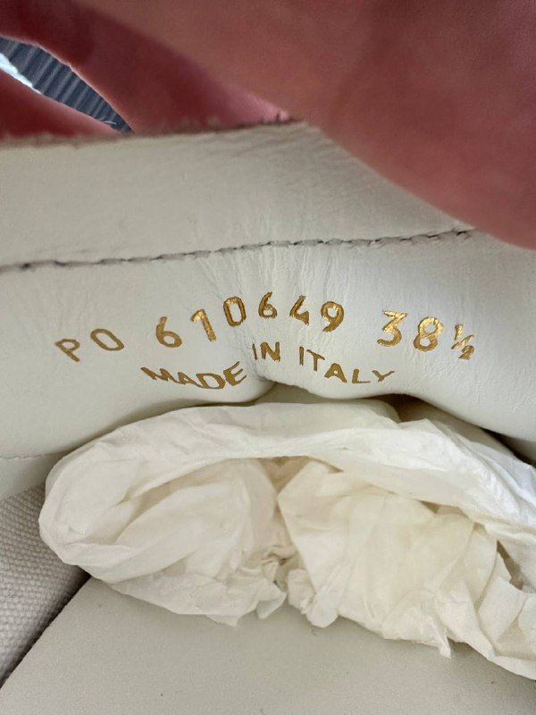 Кеды Saint Laurent телячья кожа размер 38,5 4