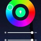 Лампа с лампочкой Linus RGBW smart bulb 4