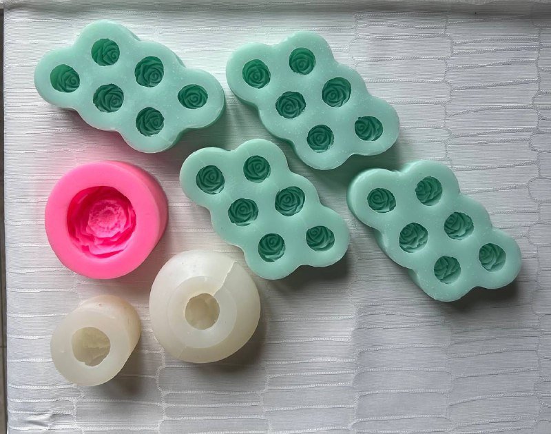 Набор кондитера силиконовые формы для шоколада и свечей