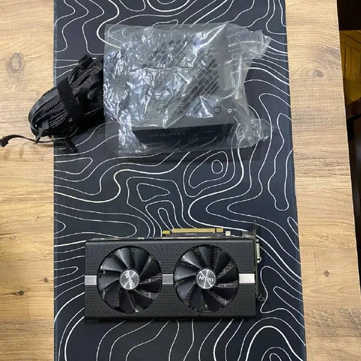 Видеокарта RX 580, блок питания FSP Hydro 500W