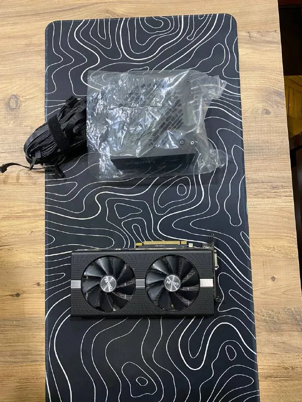 Видеокарта RX 580, блок питания FSP Hydro 500W 1