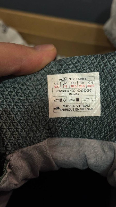 Женские треккинговые ботинки The North Face Vectiv Fastpack Mid Futurelight 3