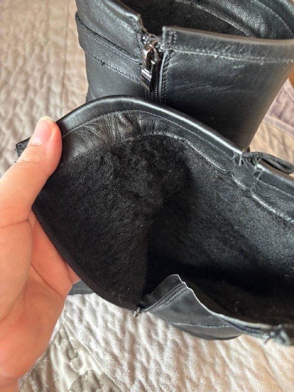 Зимние полуботинки, белые кожаные кеды Vogg, чёрные кожаные лоферы Caprise, белые кожаные лоферы Тофа 2