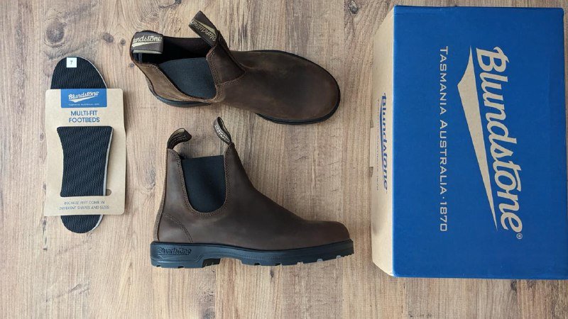 Ботинки Blundstone 1609 с стельками мужские черные размер 41 2