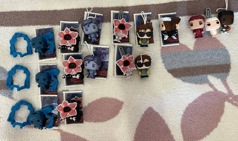 Фигурки фанко поп из киндеров Очень Странные Дела