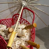 Бумажные зонты, подставка для благовоний, подсвечник, статуэтки 5