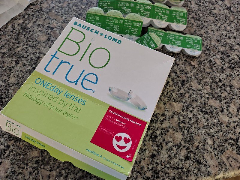 Линзы контактные Bio true -3.0