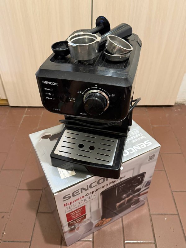 Кофемашина Sencor SES 1710BK 2