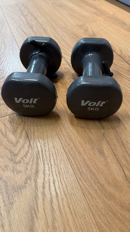 Гантели 2 шт. по 5 кг