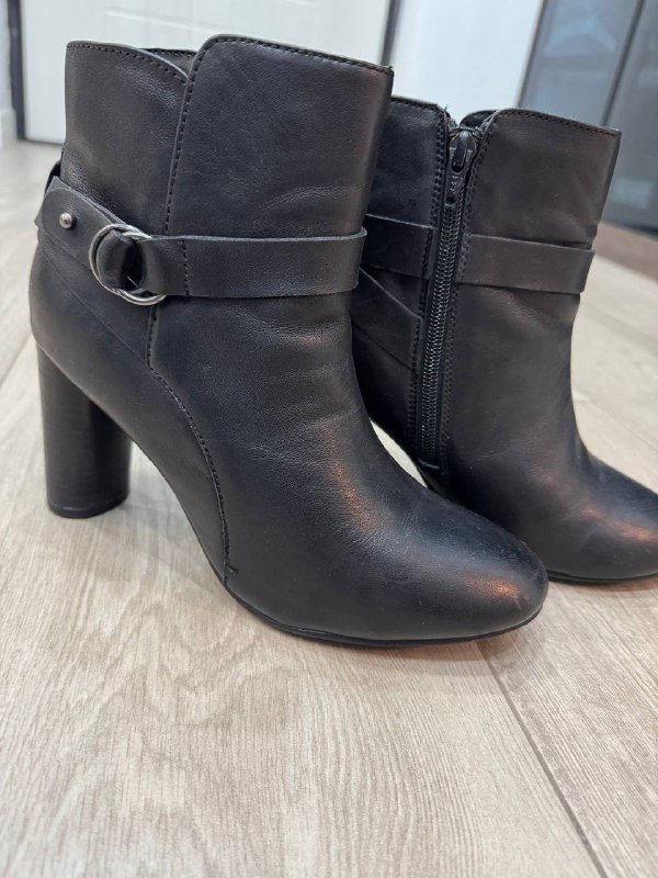 Куртка Гэсс, Ботинки бежевые со стразами, Черные кожаные ботинки 8