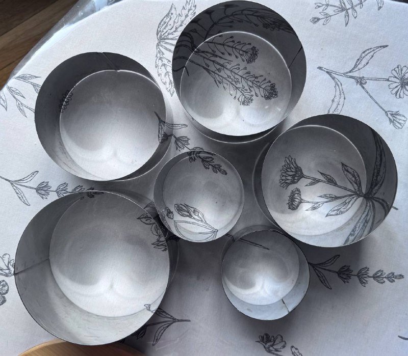 Кондитерские формы для выпечки разных размеров