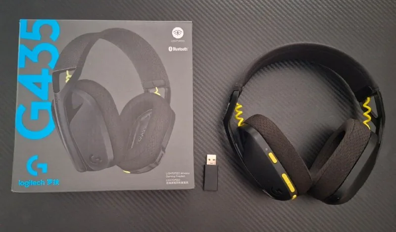 Logitech G435 беспроводные игровые наушники