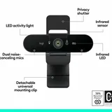 Logitech Brio 4K веб-камера 3