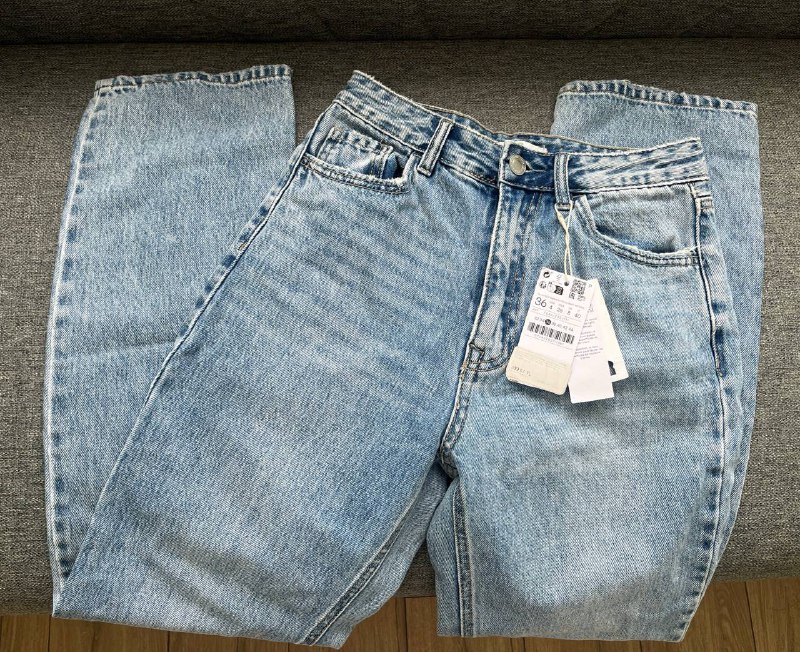 Льняной оверсайз пиджак Topshop, Stradivarius джинсы 7