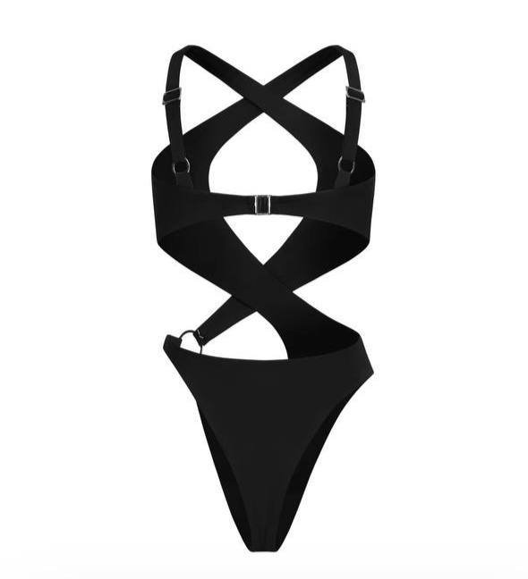 Купальник ROAR, женские топы, корсет, футболка, джинсы-трансформер, мужская куртка GUESS