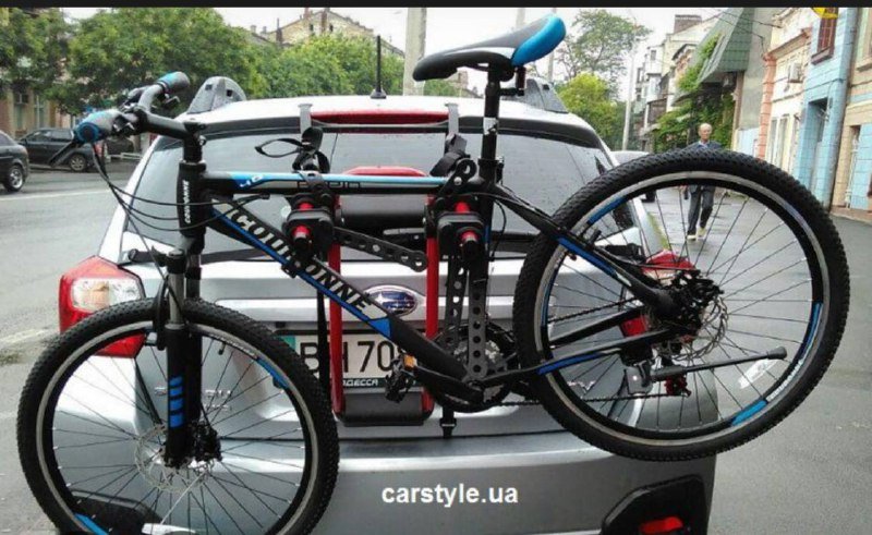Велокрепление на багажник