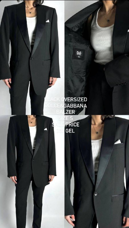 Винтажный мужской пиджак D&G размер S 2