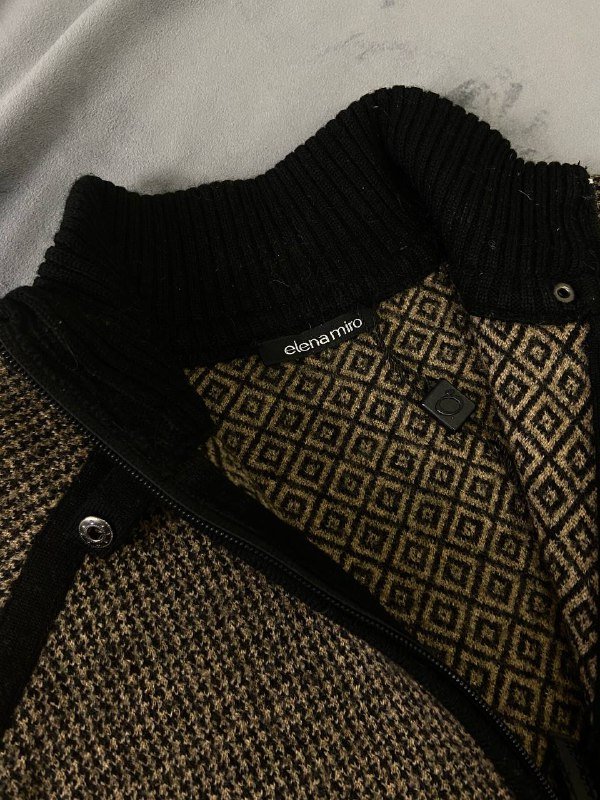 Винтажный шерстяной свитер Elena Mirò размер М 2
