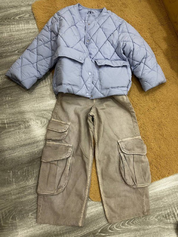 Куртка Zara, штаны Zara 11-12 лет