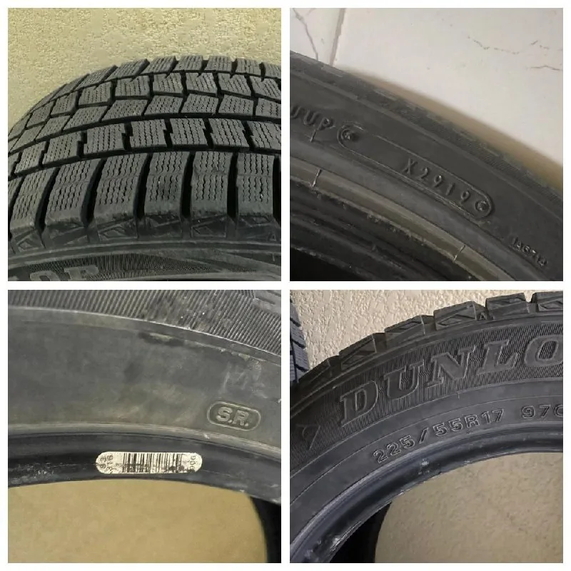Зимние шины Dunlop 255/55R17