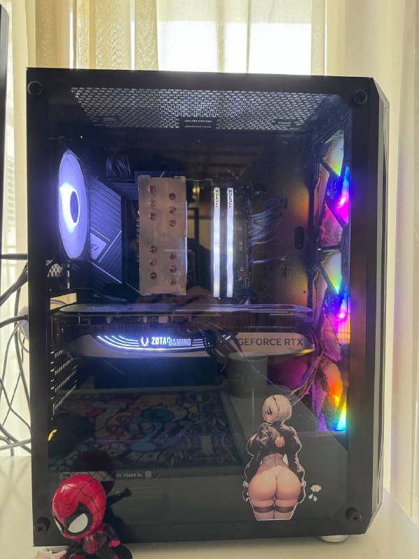 Игровой ПК с монитором, мышкой, клавиатурой