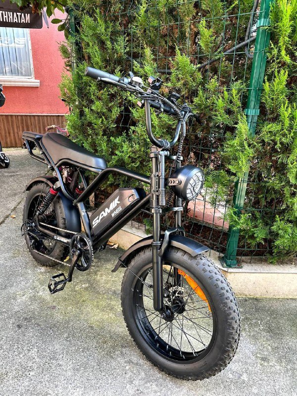 Электро велосипед SAMIK двух подвес 2