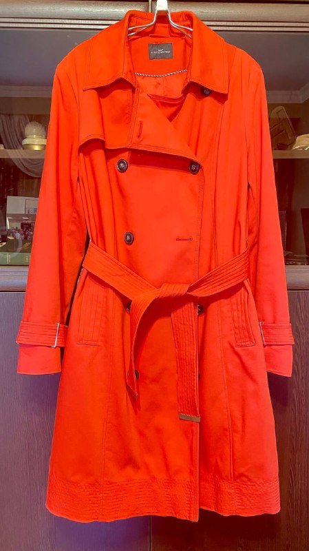 Тренч плащ женский размер 42 2