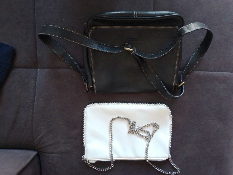 Женская и мужская одежда, утюг, сумки, наушники 3