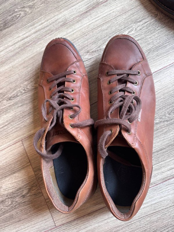 Мужские кожаные туфли