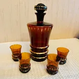 Винтажная посуда, бокалы, чашки, тарелки, графин 2
