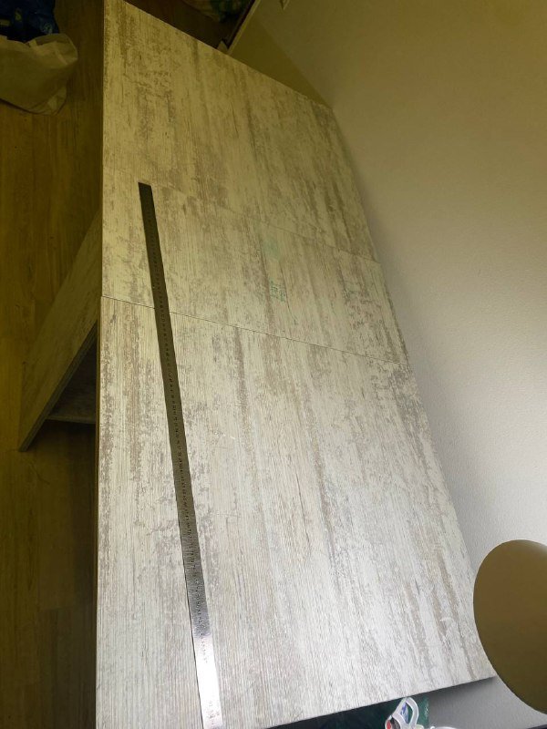 Стол-книжка бело-серый 3