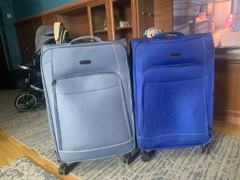 Два больших чемодана фирмы Тесла