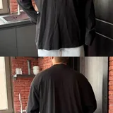 YZY GAP-ის ლონგსლივები, ZARA-ს პერანგი, RALPH LAURENT-ის პერანგი, ACNE STUDIOS-ის შარფი 2