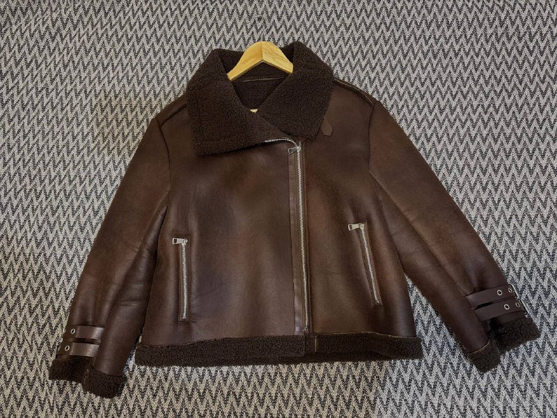 Дубленка женская размер L