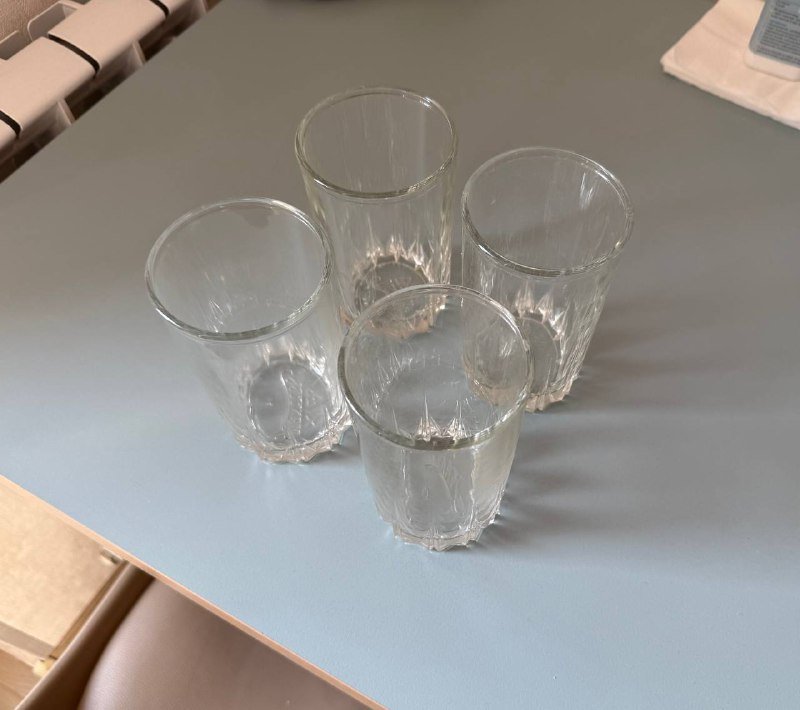 4 стакана 300 мл