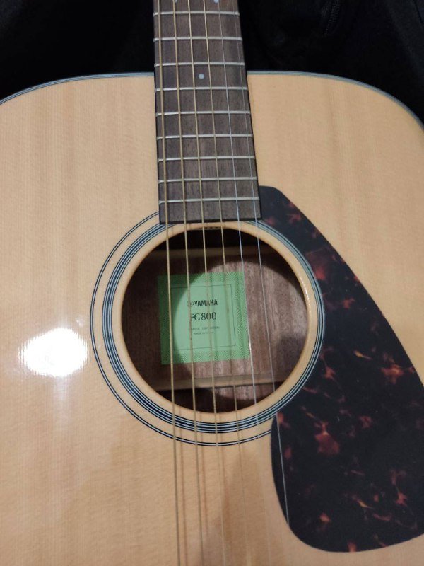 акустическая гитара Yamaha FG800 и чехол 4