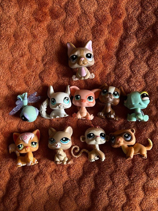 LPS фигурки старого выпуска 10 штук