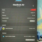 MacBook Air 13 Silver M1 3
