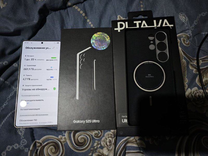 Samsung Galaxy S25 Ultra 1TB с аксессуарами и гарантией 2