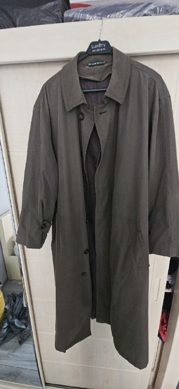 Плащ Ralph Lauren с тёплой подстёжкой, размер 52