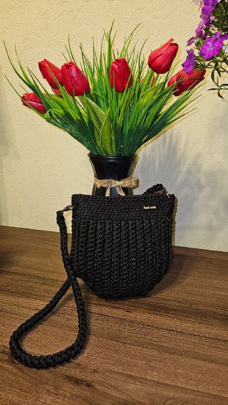 Вязаные сумки ручной работы