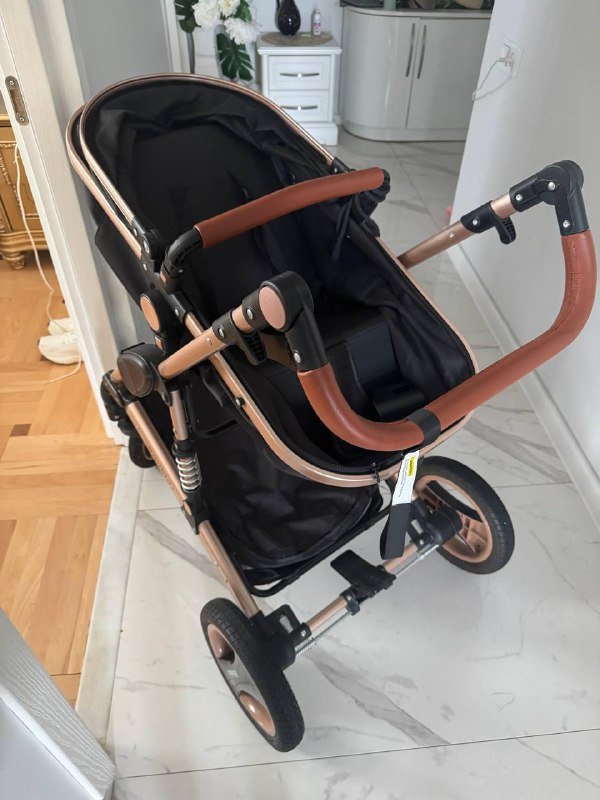 Коляска-трансформер 3-в-1 с автолюлькой и люлькой-коконом 3