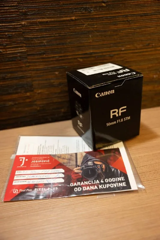 Canon RF 50mm f1.8 STM объектив для EOS R 1