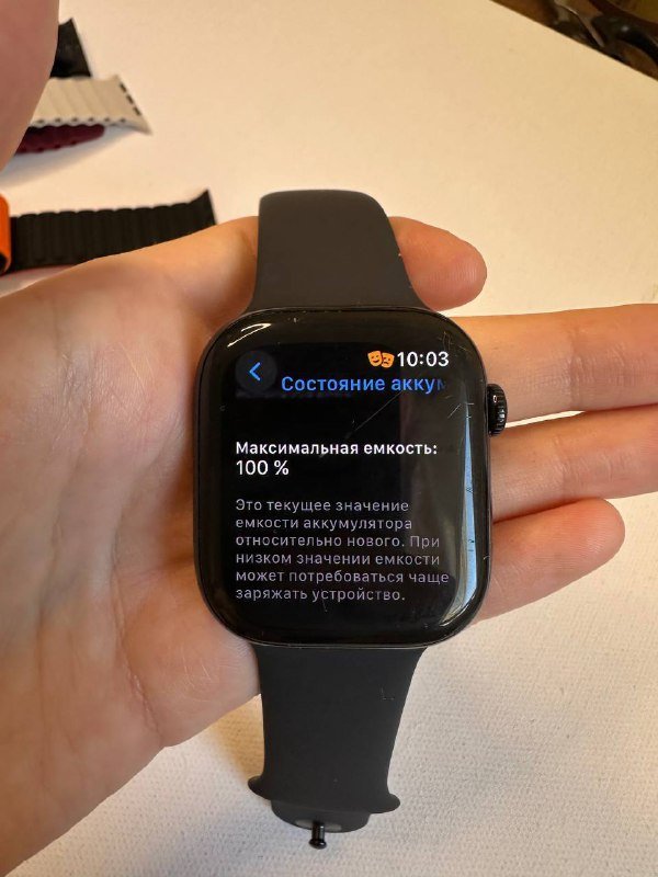 Apple Watch series 10, 46mm, aluminium case, с ремешками 5