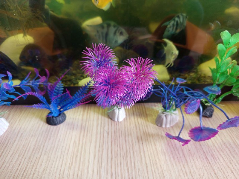 Искусственные аквариумные растения 3