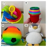 Детские игрушки, сортеры, мозаика, мяч, бизиборд 3